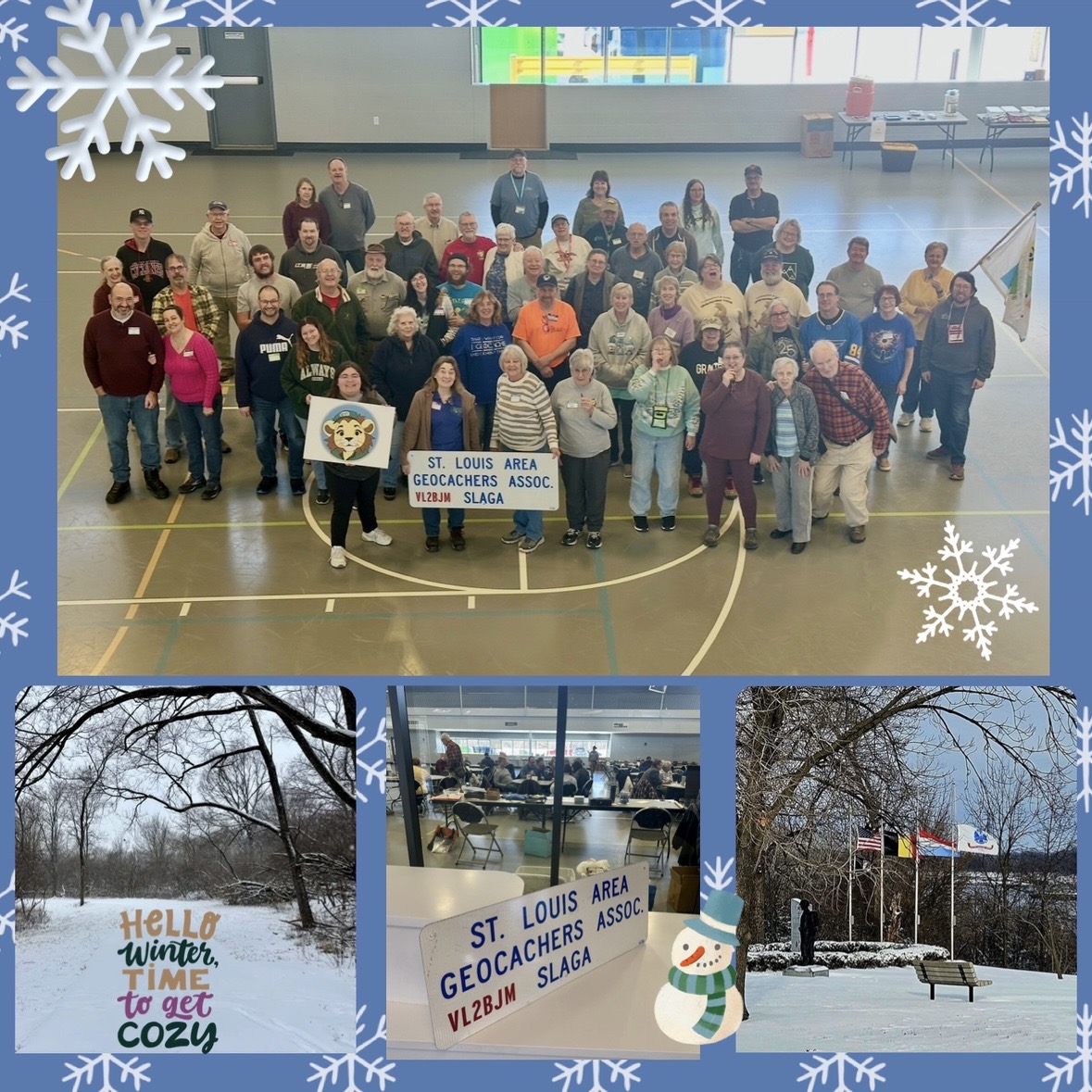 2026 Winter potluck SLAGA picnic collage updated