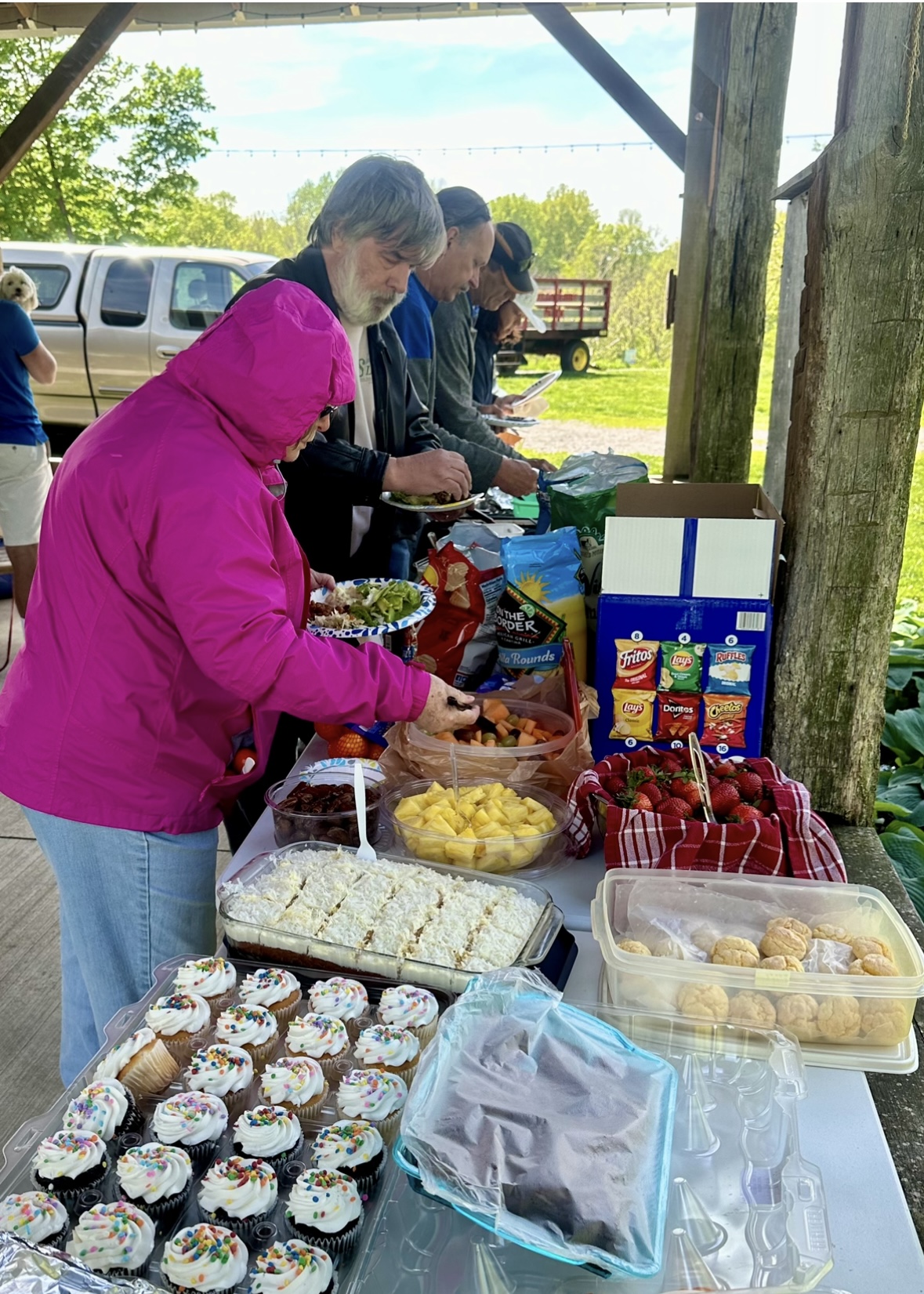 Spring picnic 2024 meal line 1